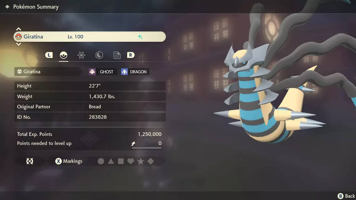 ✨ Shiny Giratina / Best Stats ✨ Pokemon Legends: Arceus 🚀Fast Pokémon  Trade🚀