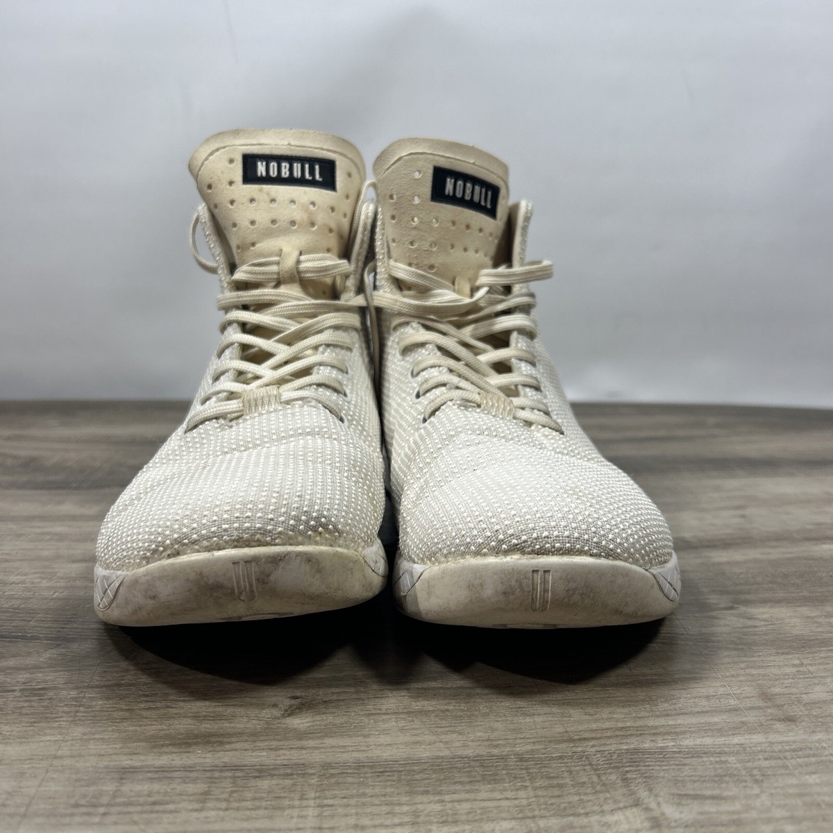 Nobull Superfabric Canvas Trainer High Top Sneaker White M13  display picture 1