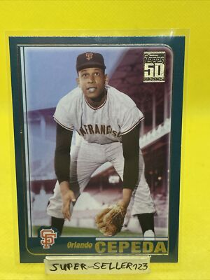 2021 TOPPS ARCHIVES - Orlando Cepeda / San Francisco Giants - #213 Retro Design