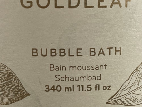 Thymes Goldleaf Bubble Bath 11.5 fl oz - Picture 5 of 8