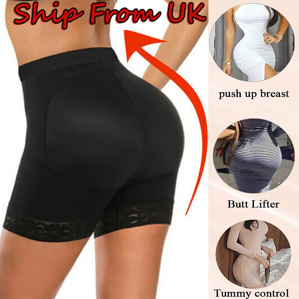 Women Butt Lifter Body Shaper Bum Lift Pants Buttock Enhancer Shorts Booster  Hip