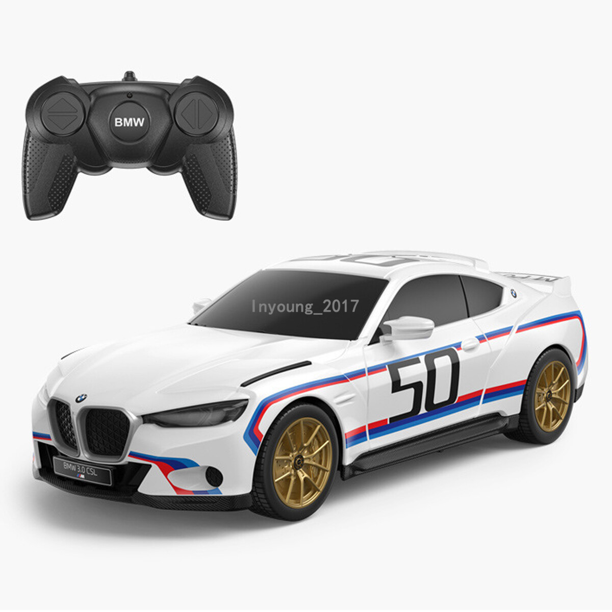 Bmw ラジコン Remote Control Car 1/24 Scale BMW 3.0 CSL Hommage R RC Car Toy