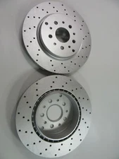 Maserati GranTurismo Gt rear brake rotor 2 pieces PREMIUM TopEuro #201