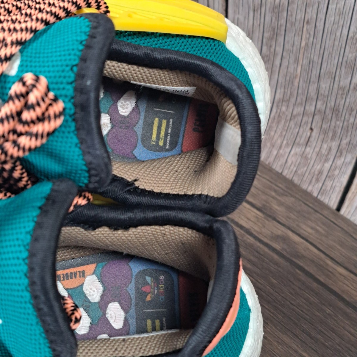 Size 6.5 - Pharrell x adidas NMD Human Race Trail Sun Glow for sale online  | eBay