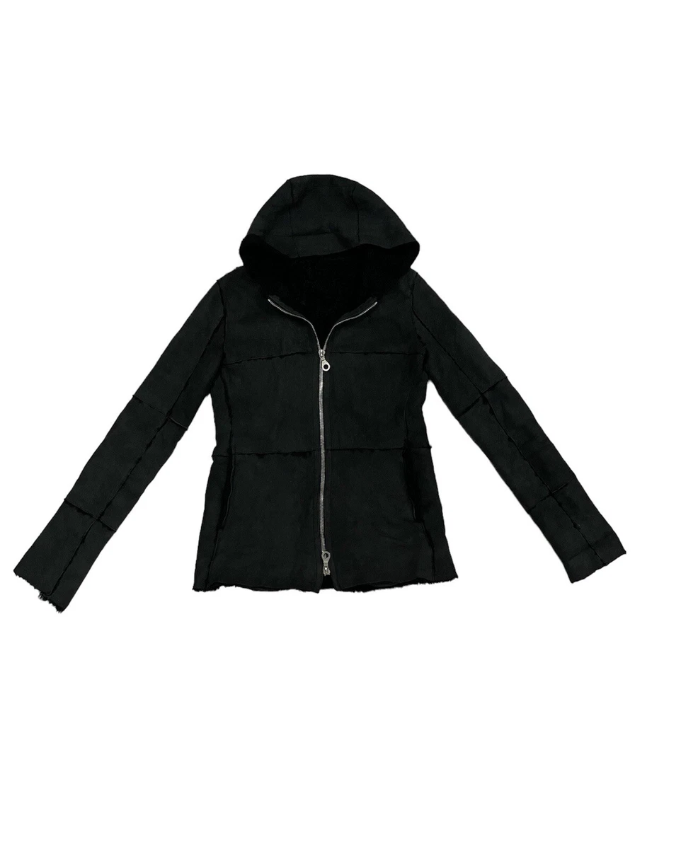 Archival Japanese Designer Sheep Skin Leather Jerkin Jacket Riri