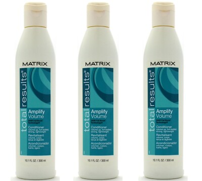 Matrix Total Results Amplify Conditioner 10.1oz (Pack of 3)