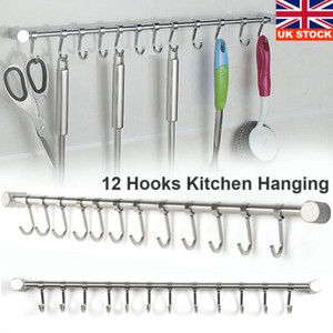12pieces Stainless Steel S Hooks Kitchen Meat Pan Utensil Clothes Hanger/Hanging 12pieces Stainless Steel S Hooks Kitchen Meat Pan Utensil Clothes Hanger/Hanging
