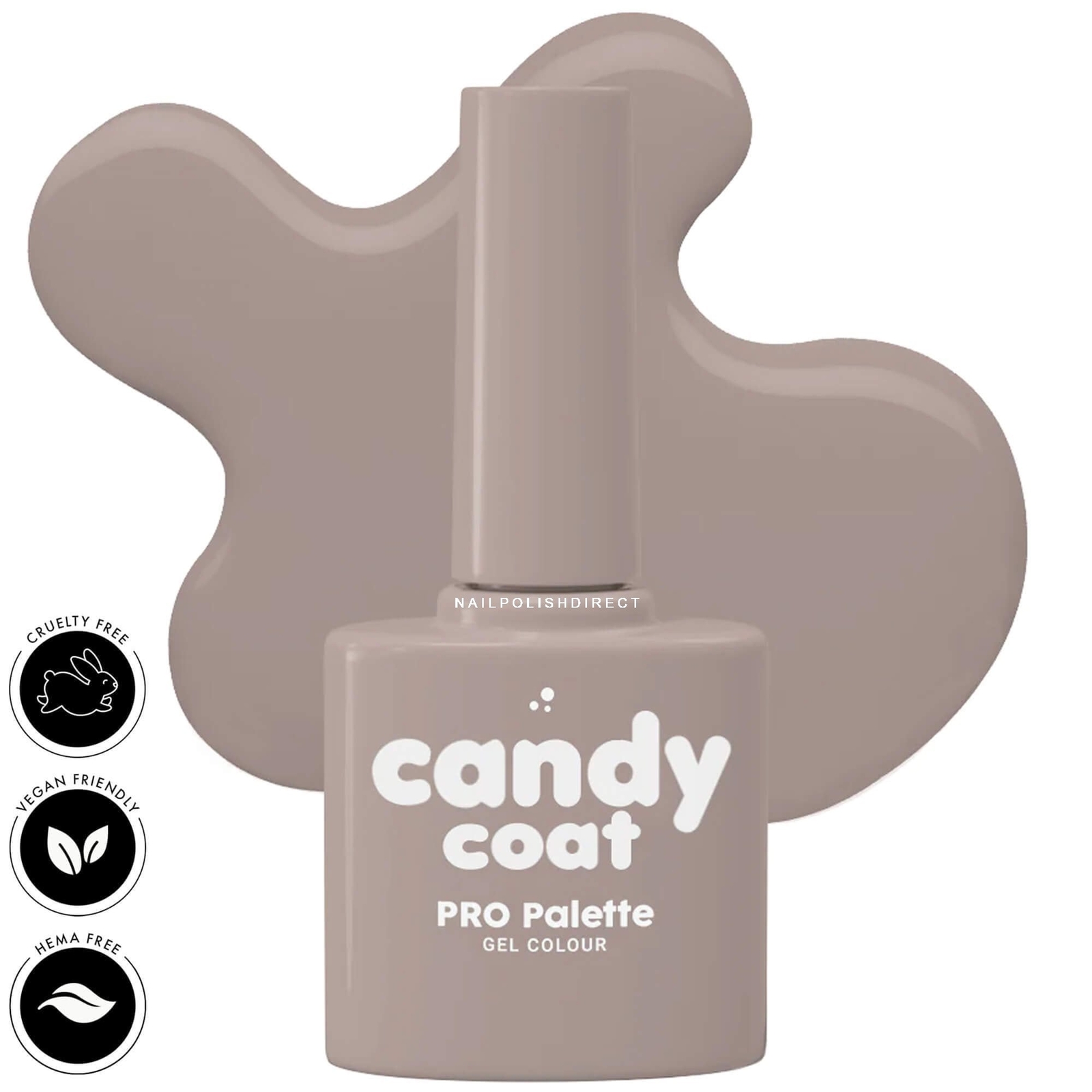 Candy Coat Pro Palette - Hema Free Gel Polish - Jordan 10ml