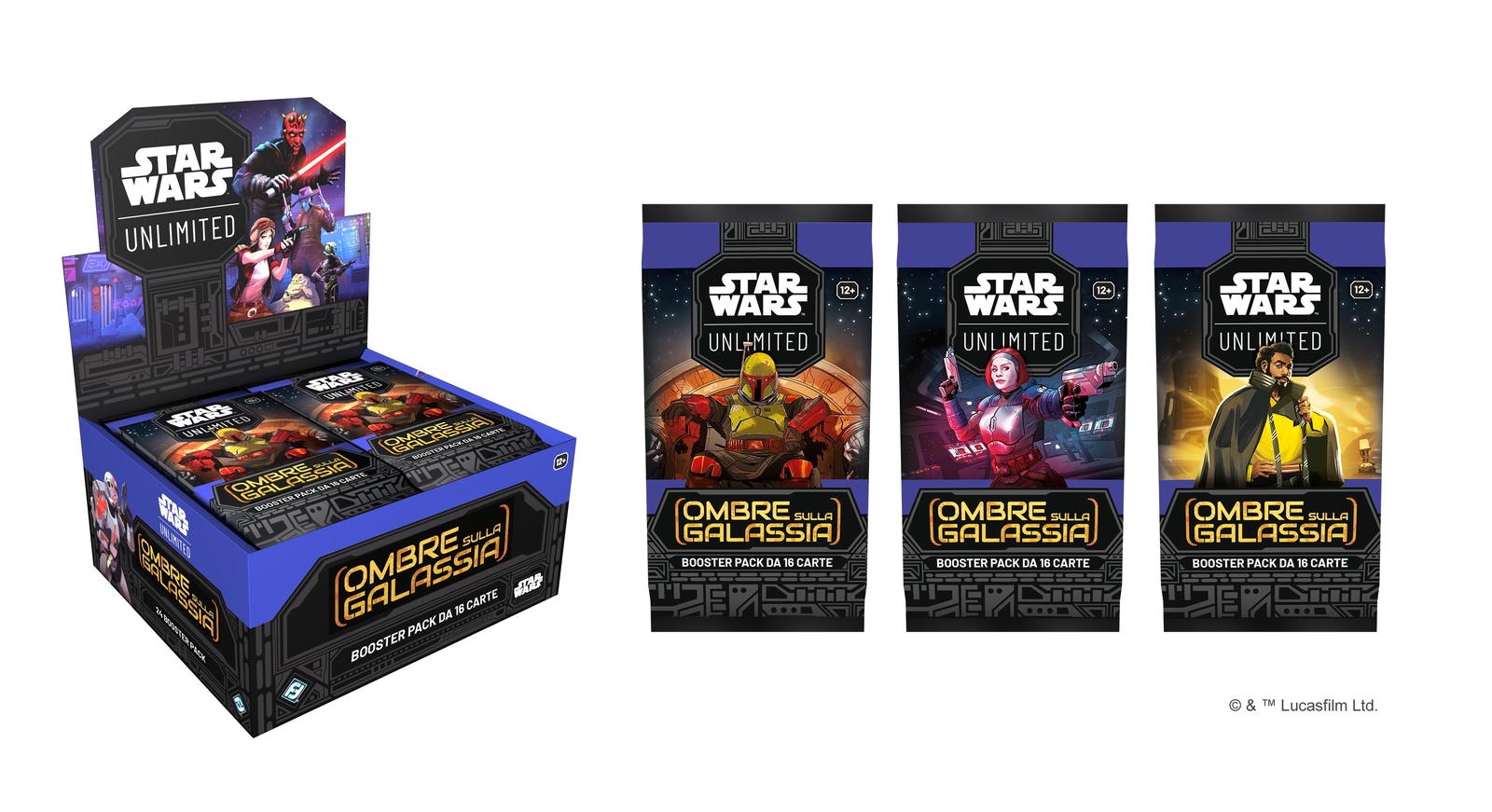Star Wars Unlimited - Shadows of the Galaxy - Boosters Box (24) - ITA