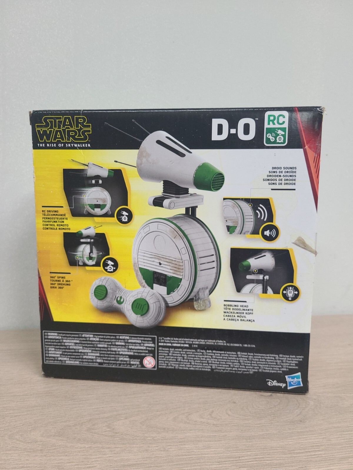 DMG BOX Star Wars Remote Control Electronic D-O Rolling Toy Sounds