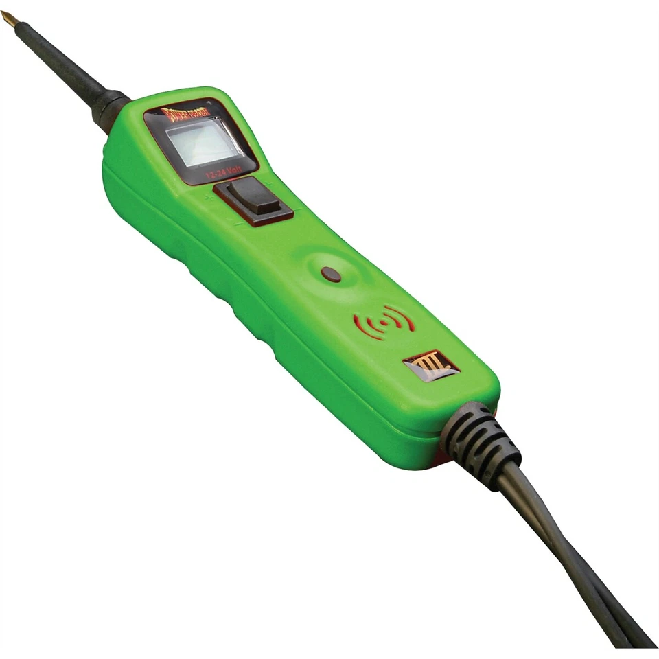 Testador de circuito verde Power Probe TEK III, Clamshell PPRPP3CSGRN novo em folha!