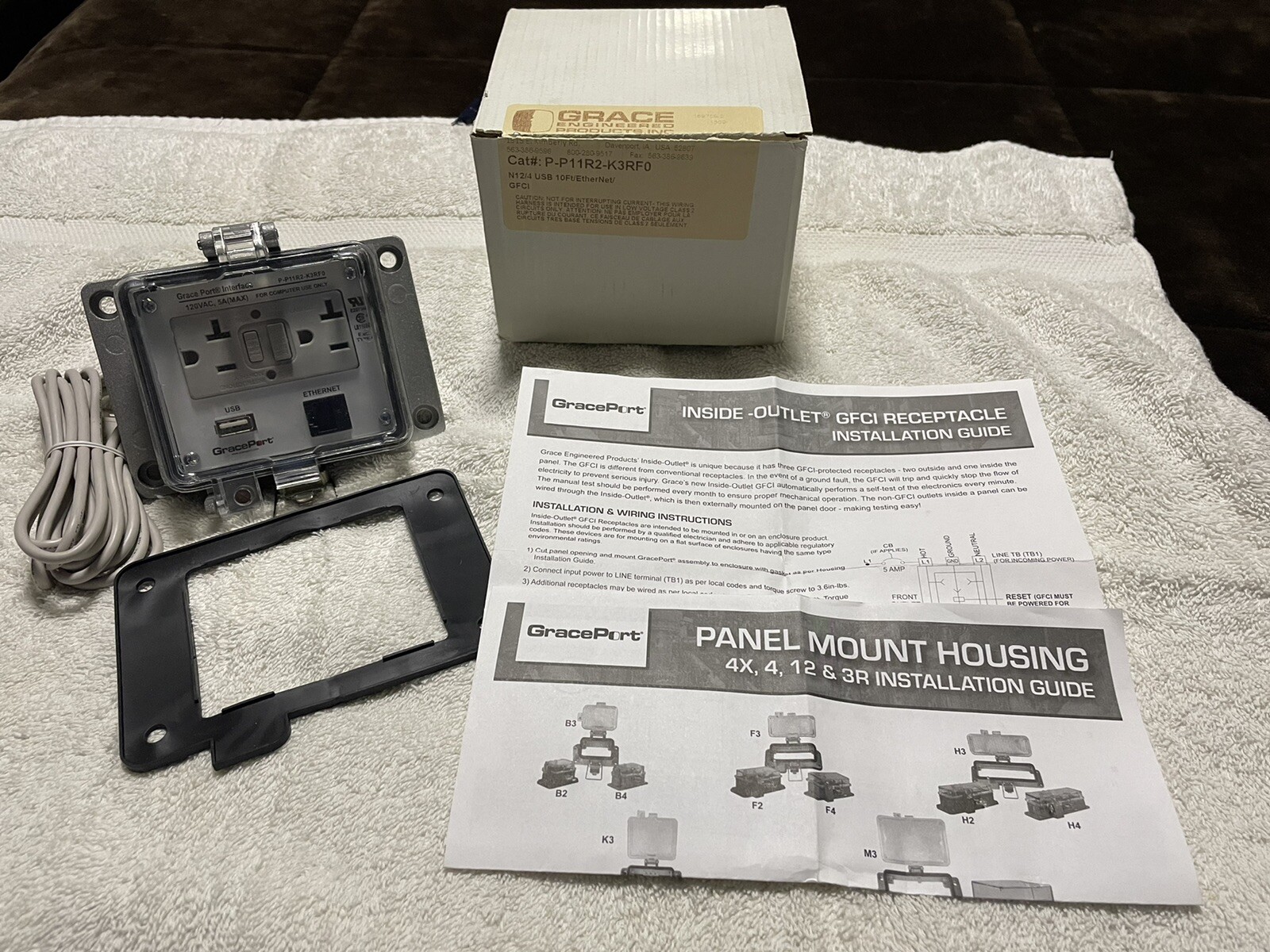 P-P11R2-K3RF0-C3 | USB Ethernet Panel Interface Connector