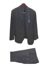 Ralph Ralph Lauren NDED21RZD934 Wool Suit Grey/Blue 38Reg 30W