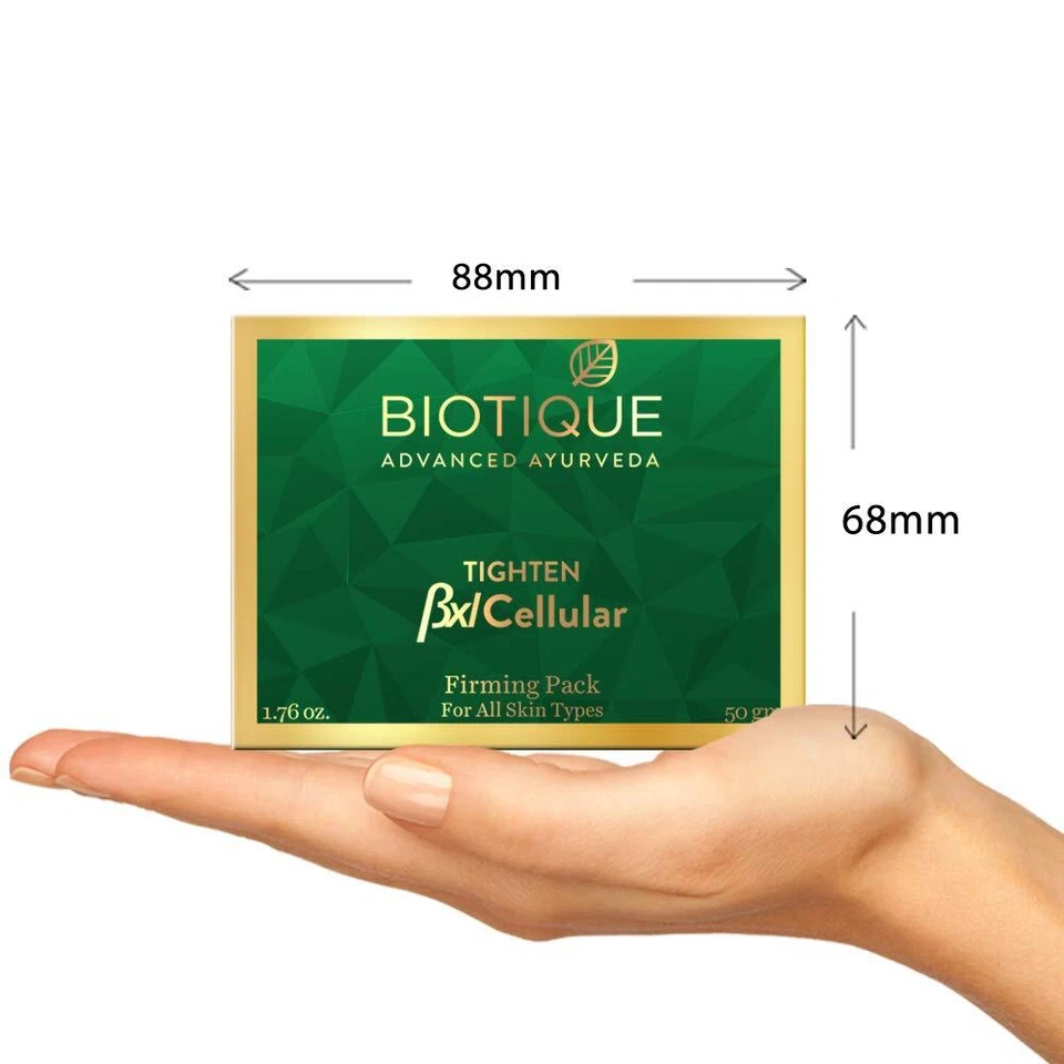 Biotique Advanced Ayurveda Bxl Cellular Mud Firming Pack For All Skin Types 50gm - Image 4 of 4
