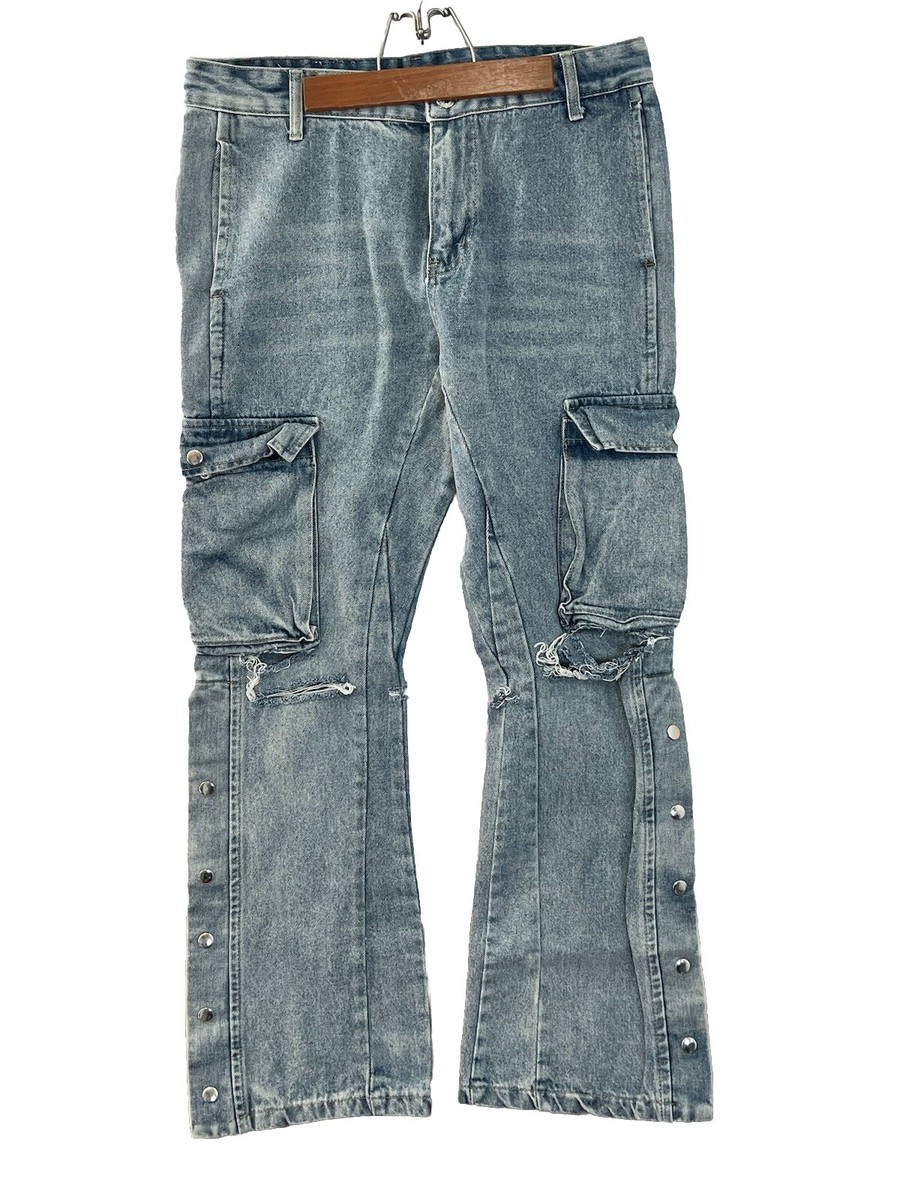 パンツ Y2K PPFM arabic patch pants archive L Y2K PPFM arabic patch pants archive L FZKun Y2K Streetwear Pockets