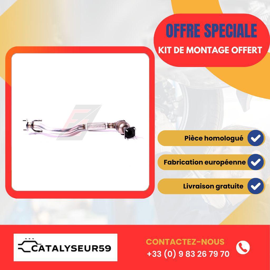 Catalyseur Golf Plus 1.6 FSI réduction des émissions CO2