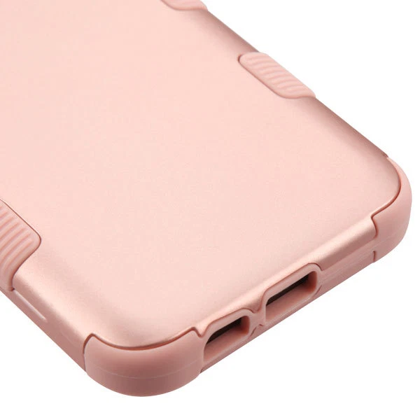 Funda protectora híbrida blindada a prueba de golpes para teléfono Samsung Galaxy A6 (2018) ORO ROSA Foto 4 de 4