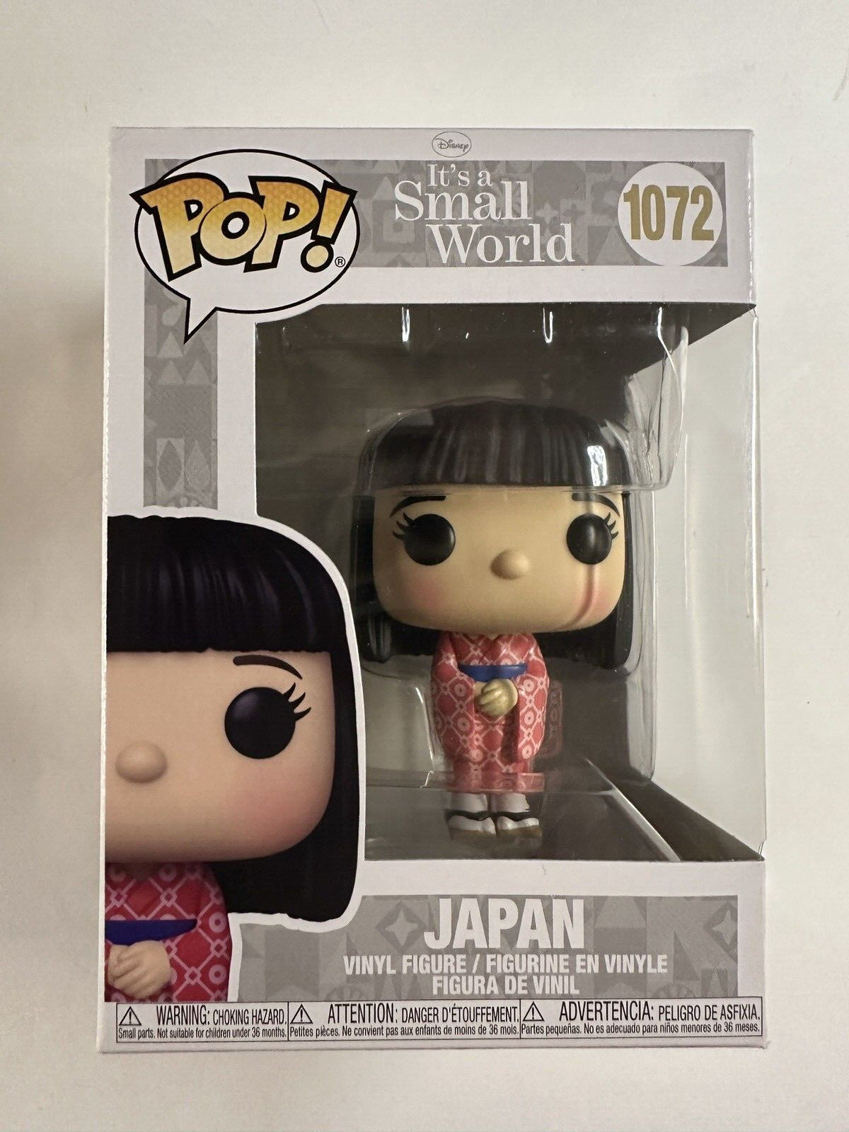 Funko Pop #1072 Japan It´s A Small World Disney + Protector Regalo Free