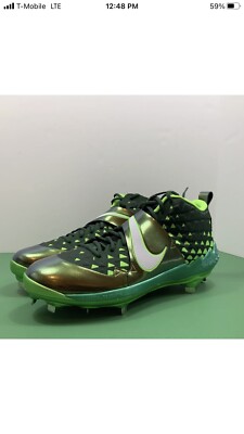 Nike Force Zoom Size 15 Trout All Star HR Derby 'Rock N Roll' Baseball  Cleats