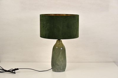 Lighting123 Greenwich Tisch Lampe E27 Birnenkappe für Wohnzimmer Schlafzimmer Büro