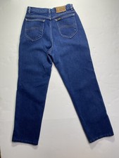 Vintage Lee Jeans Womens 12 Medium Made In USA Blue Denim Mom Pants