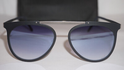 BLACKFIN Sunglasses New LAGUNA BEACH Black Blue Mirror BF842 982 54 18 145