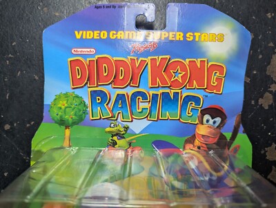 ディディーコングレーシング N64 バンジョー トイビズ1999 1999 ToyBiz Nintendo Diddy Kong Racing Motorized Plane Racer