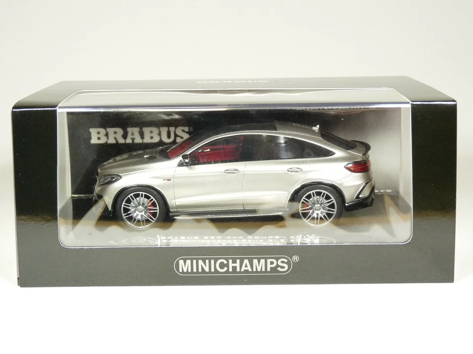 Minichamps 437034314 1/43 2016 Brabus 850 Mercedes-Benz GLE Coupe Resin Model - Image 3 of 3