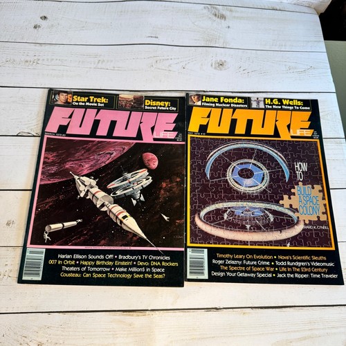 Future Life Magazine Lot of 16 Sci-Fi Issues 1978-1980 Art Asimov Star Wars Trek - Imagen 5 de 10
