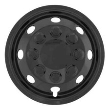 Satz Radzierblenden Utah 16-Zoll Glänzend Schwarz (Sphäre) 4 Stk
