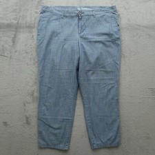 Gap Pants Women's 16 Blue Mid-Rise Girlfriend 39x25.5-Measured