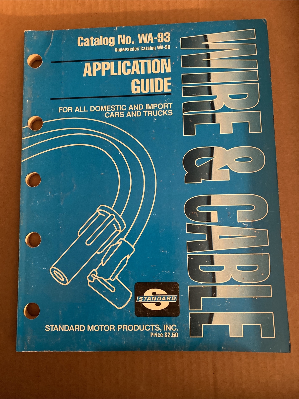 Standard Motor Products wire & cable application guide WA 93 eBay
