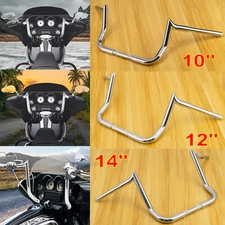 10" 12" 14" Meathook Ape Hanger Handlebar For Harley Electra Street Glide FLHX