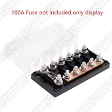 32V 6Weg Schaltung Automotive Boot Sicherungshalter Kompatibel mit MEGA ANM Fuse
