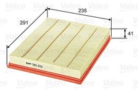 Valeo Luftfilter U.A. FüR Alpina, Opel