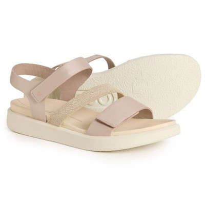 New ECCO Flowt Leather Wedge Sandals Leather Women's