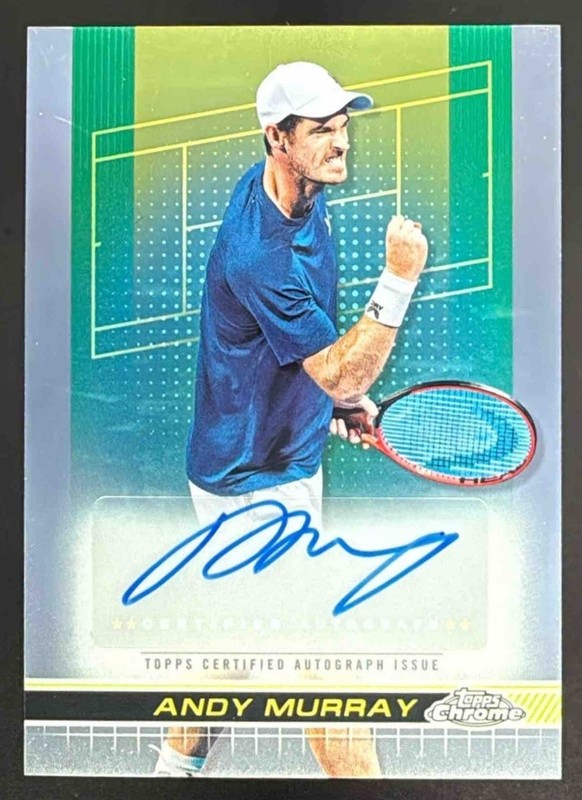 2024 Topps Chrome Andy Murray Image Variation Auto Autograph #AIV-AMY