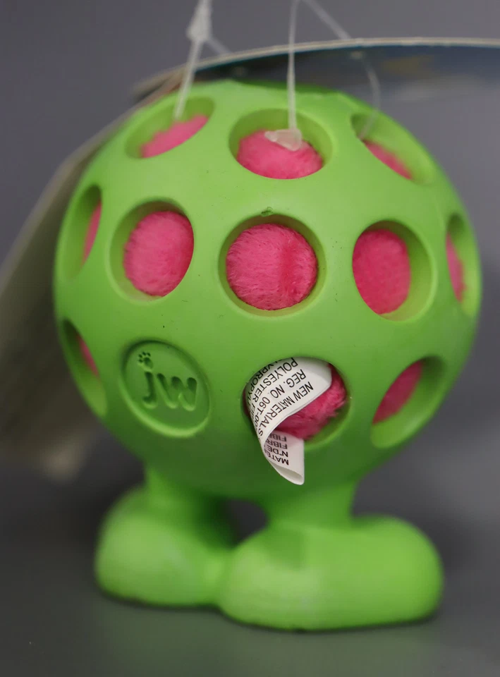 Juguete para perro PetMate JW Holee Cuz goma de alta resistencia no tóxico chirriante lanzar Foto 2 de 3