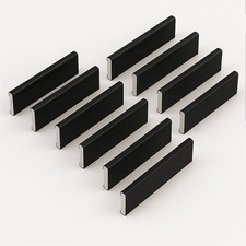Black UPVC Window Door Trim Architrave 30/45/65/95mm – Lengths 1m 1.5m 2m 5m