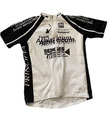 SMS Santini Men's Size XL Short Sleeve Full Zip Cycling Jersey