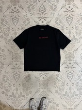 Nike Air Jordan Brand Embroidered Logo Tee Black Size Large
