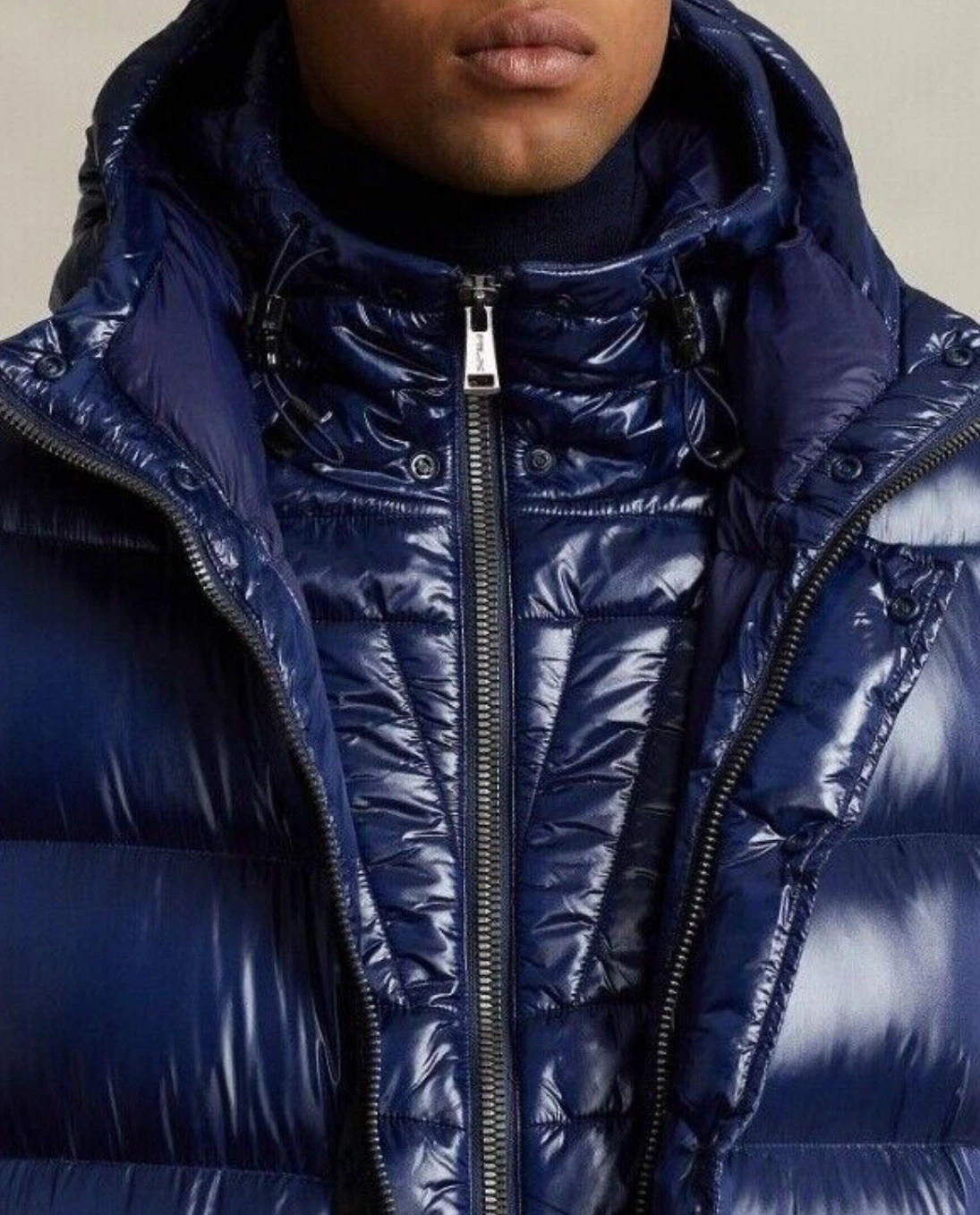 Polo Ralph Lauren Hooded Shiny Metallic Puffer Winter Ski Snow Down Jacket Parka
Opens in a new wind