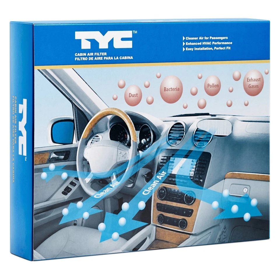 For Chevy Silverado 1500 1999-2002 TYC Cabin Air Filters - Image 2 of 2