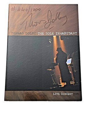 THOMAS DOLBY THE SOLE INHABITANT LIMITED NUMBERED SIGNED AUTOGRAPHED