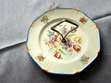 Parrot And Company China Plate With Scalloped Edge