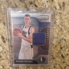 2019-20 Panini Prizm Sensational Swatches Kristaps Porzingis Mavericks SS-KPZ