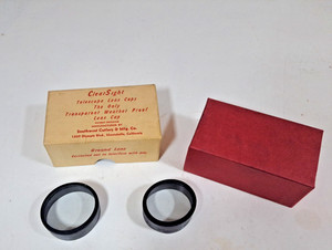 Vintage NOS Clear Sight Weatherproof Lens Cap Redfield 6 X 2 X 9 X