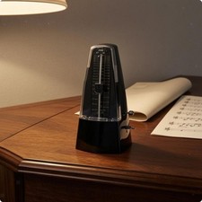 Mechanical Metronome Tapered Body Pendulum Metronome No Needed Tempo Setting