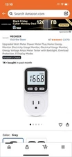 Upgraded Watt Meter Power Meter Plug Home Energy Monitor Electricity Usage Usage