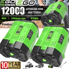 56V 10.0Ah For Genuine EGO BA5600T Power + 56V 10Ah Lithium Battery Replace